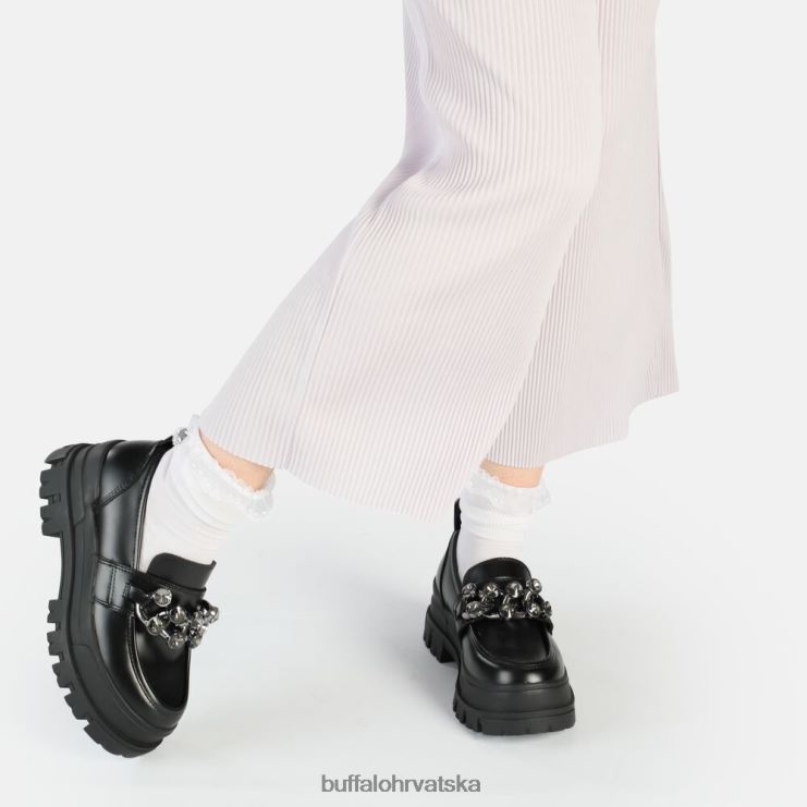 crno Buffalo aspha loafer glam vegan |mokasinke TDD6T875